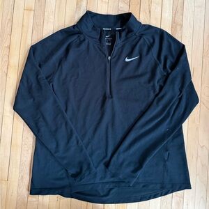 Nike Men's Black Half-Zip Jacket